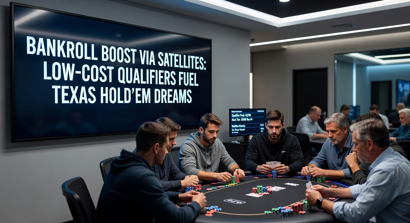 Speler viert overwinning in een satellite toernooi met een ticket voor een groot event in de pocket