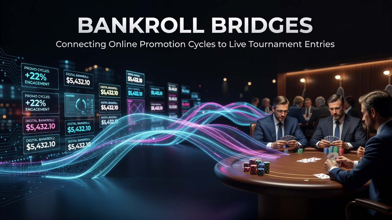 Spelers die online promotiecycli gebruiken om bankrolls op te bouwen voor live toernooien