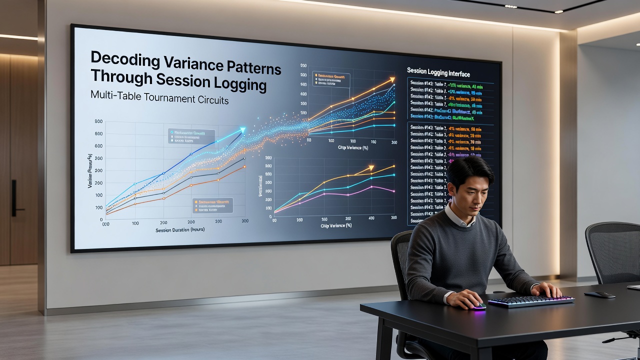 Sessielogging tools die variantiepatronen in multi-table toernooien zichtbaar maken