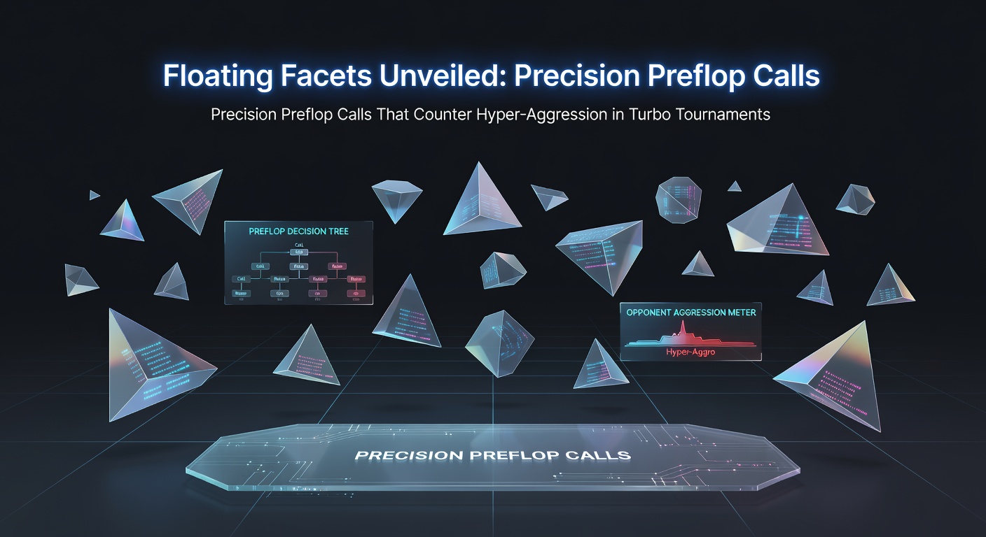 Grafiek met preflop calling ranges en equity matchup tegen hyper-agressieve shoving charts in een turbo toernooi setting, inclusief stackdieptes van 10-20 BB