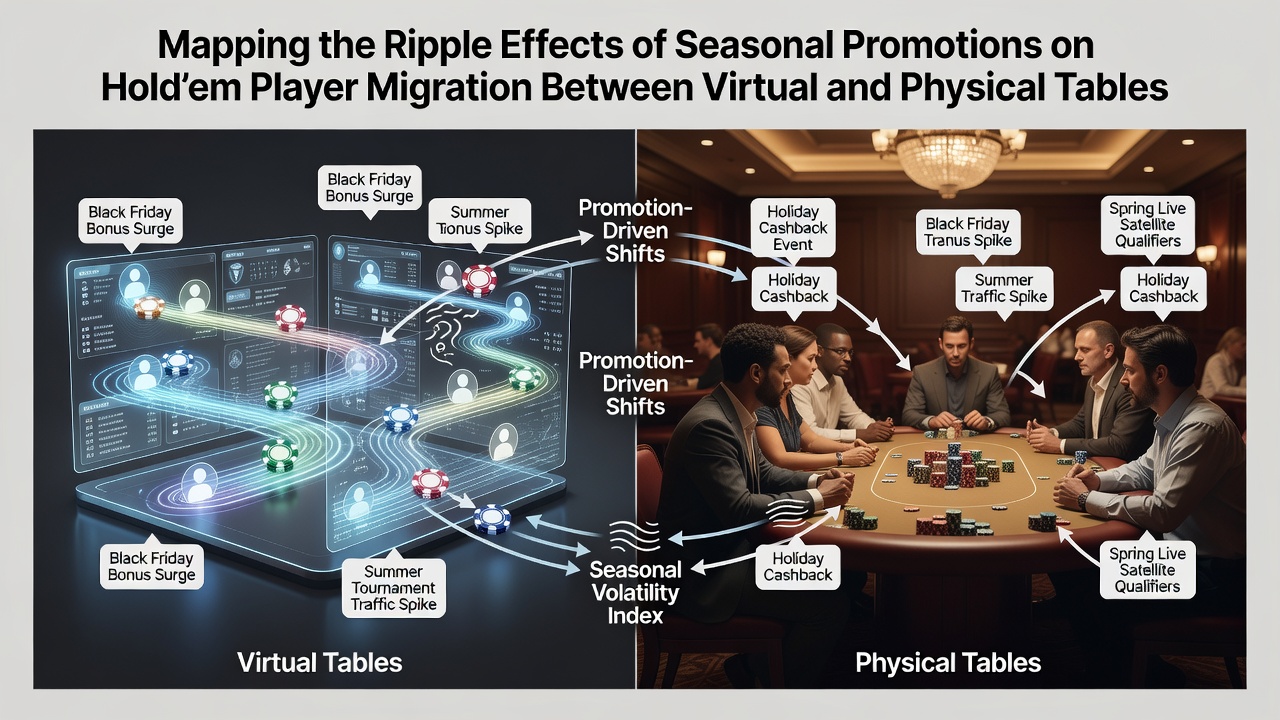 Analyse van seizoensgebonden promoties die spelers van virtuele Hold'em tafels naar fysieke locaties trekken in juni 2026